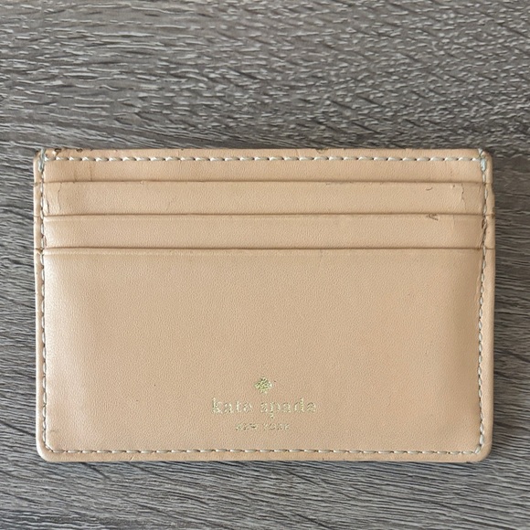 Kate Spade Sunny Yellow Cardholder As Is - Picture 2 of 5